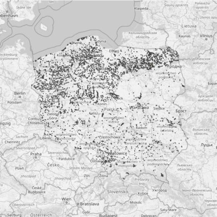 Mapa polskich jezior online